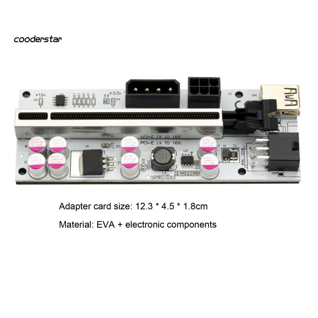 Card Mở Rộng PCI-E 3 Cổng USB 3.0 SATA 6Pin 4Pin Chuyên Nghiệp