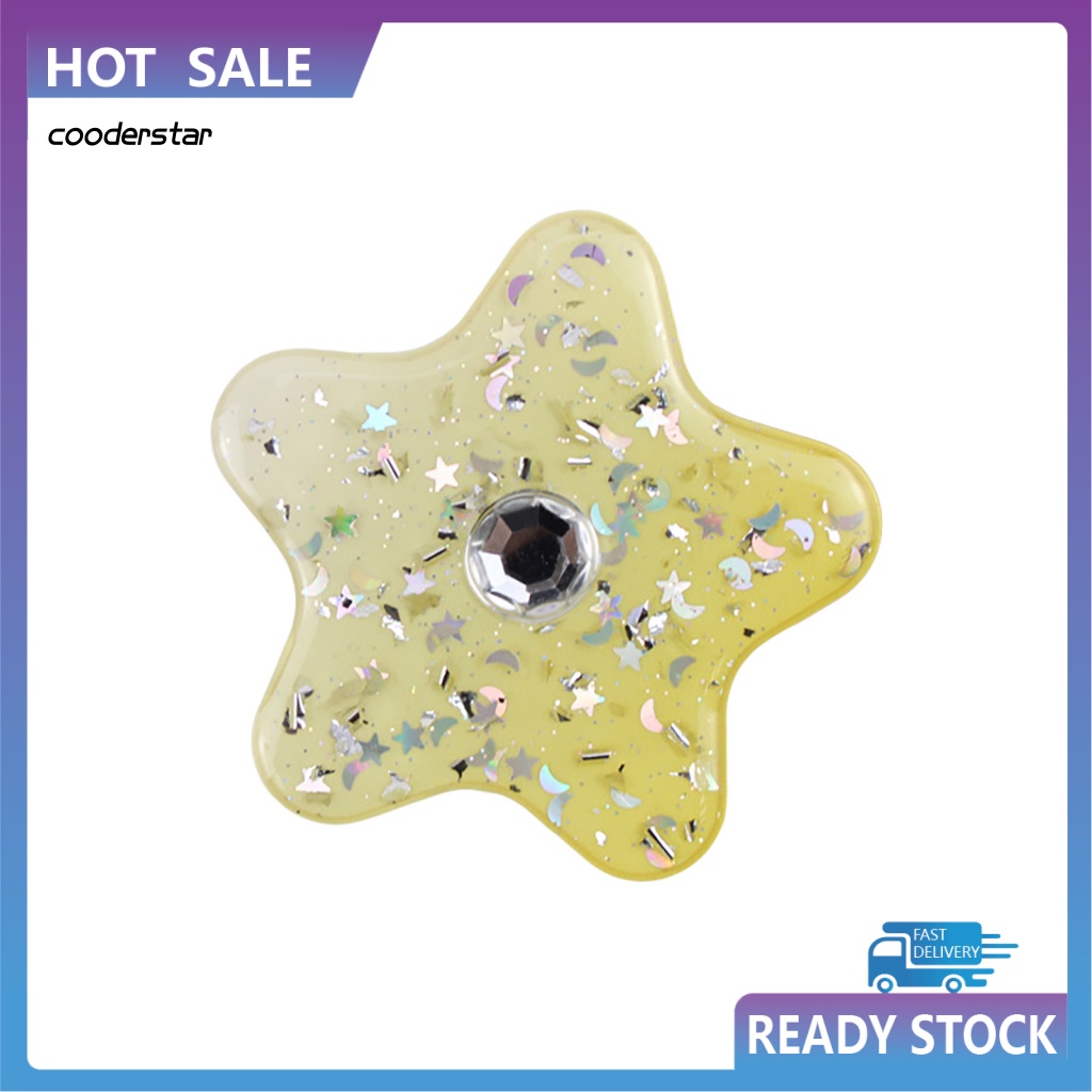 Giá Đỡ Điện Thoại Hình Ngôi Sao Năm Cánh Màu Gradient Đính Đá Lấp Lánh