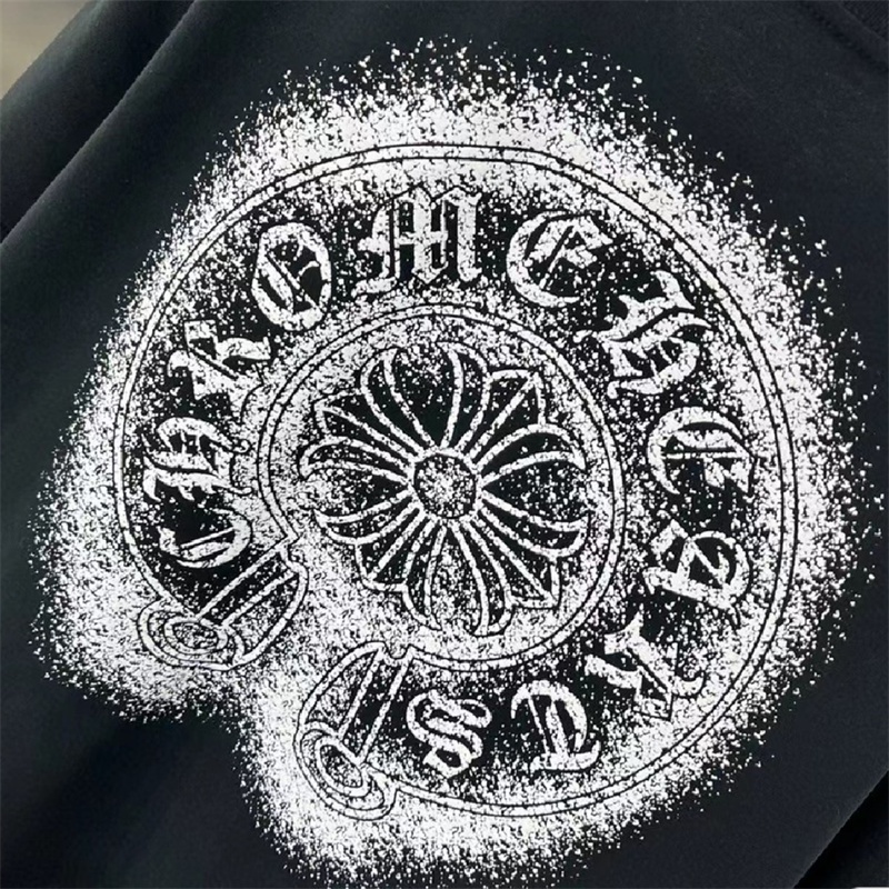 Chr88come- Áo Thun Tay Ngắn Họa Tiết Bầu Trời Đầy Sao Thời Trang