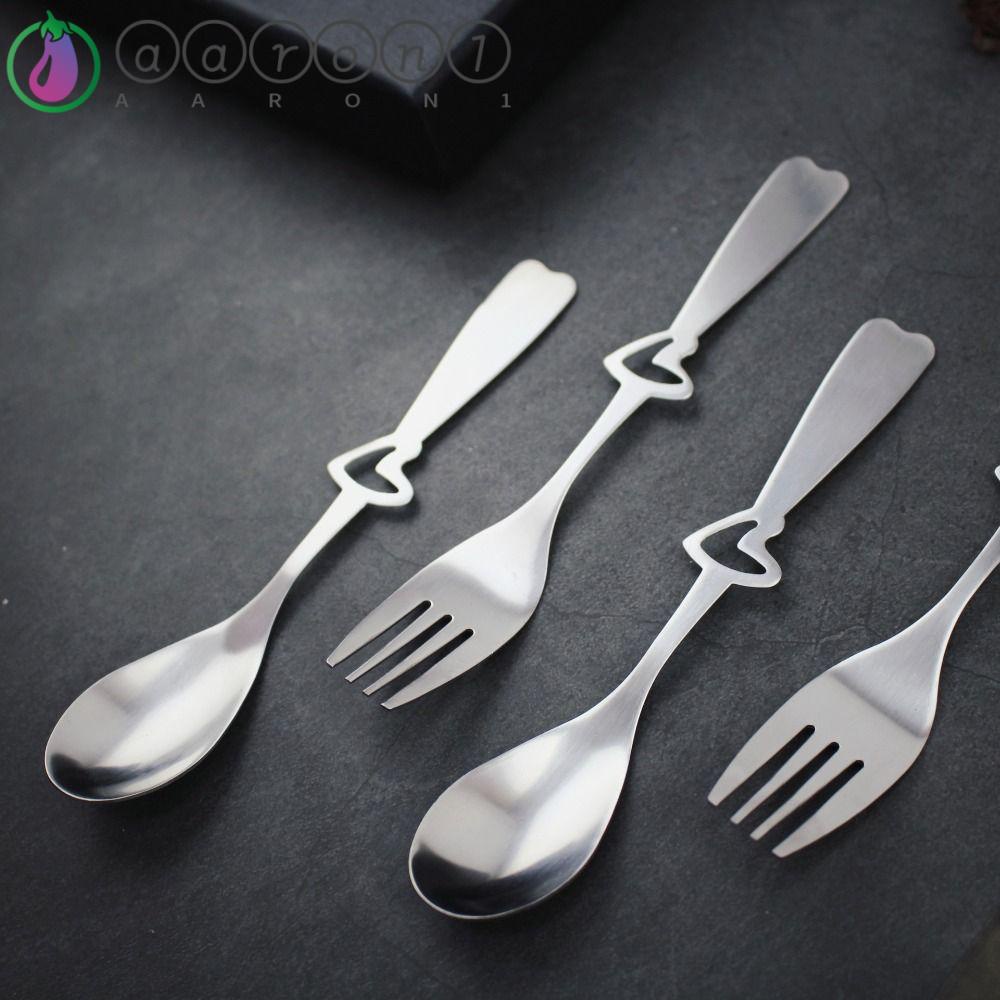 1 Muỗng Cà Phê Bằng Thép Không Gỉ Hình Hoạt Hình Dễ Thương