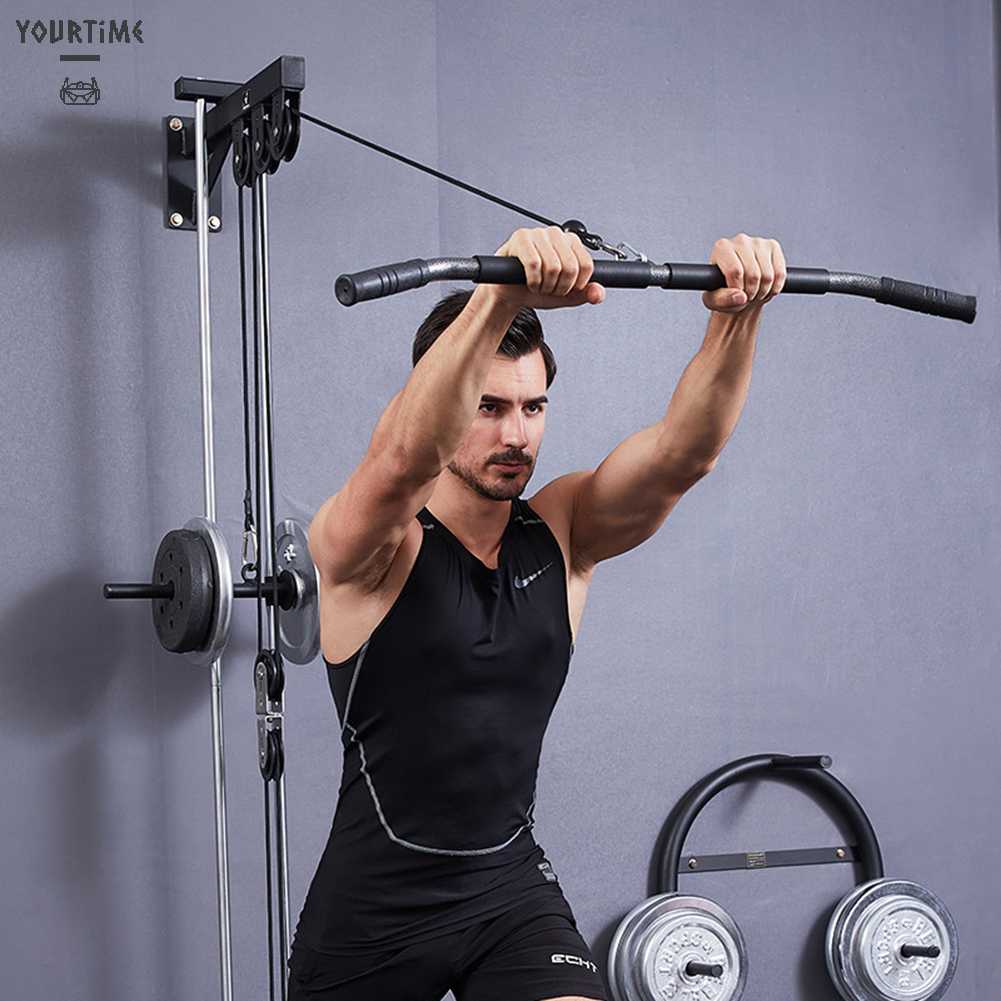 Bộ Ròng Rọc Dây Cáp DIY Không Gây Tiếng Ồn Cho Tập Gym
