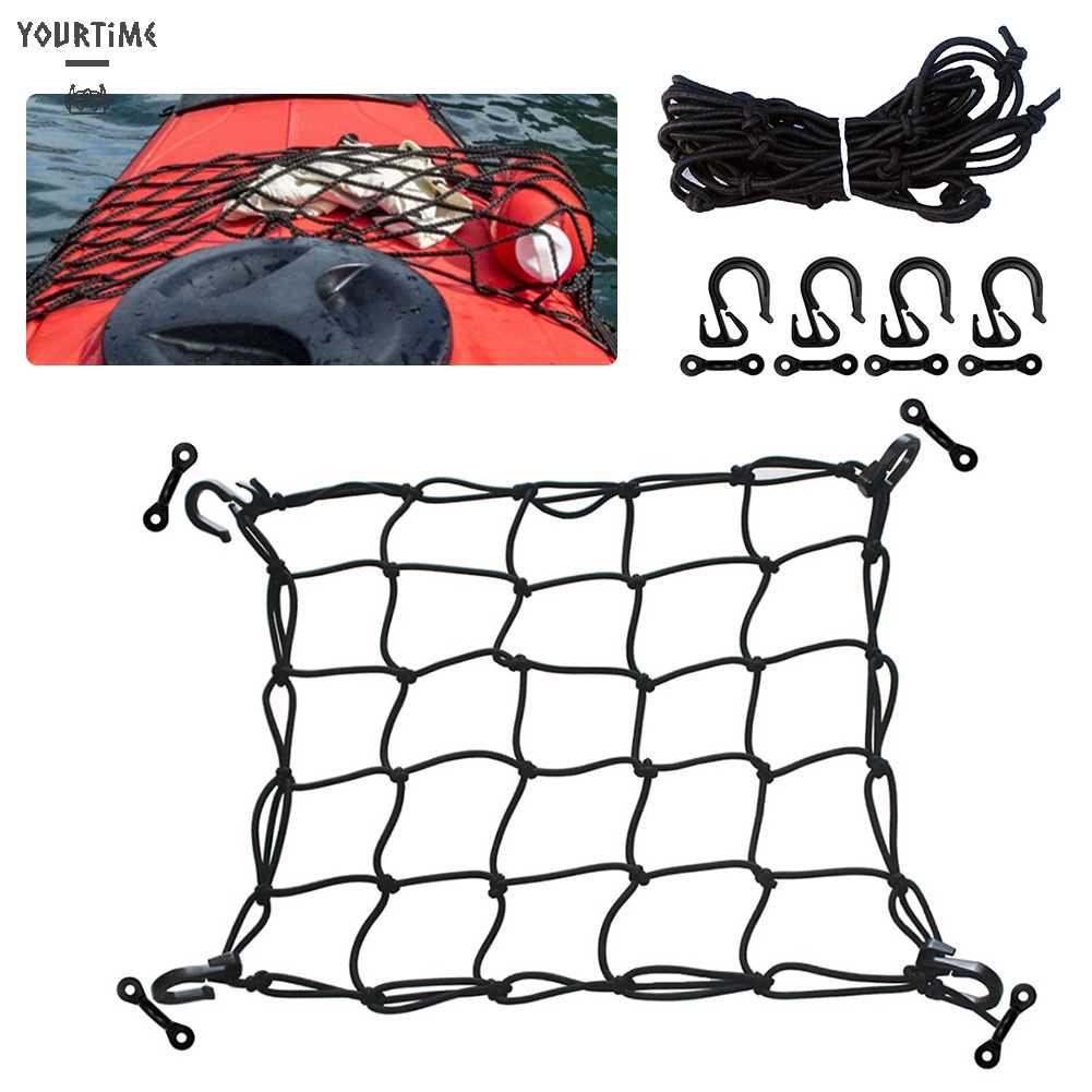 Lưới Nylon Móc Hành Lý Chịu Được Sức Nặng Cho Thuyền Kayak / Ca Nô