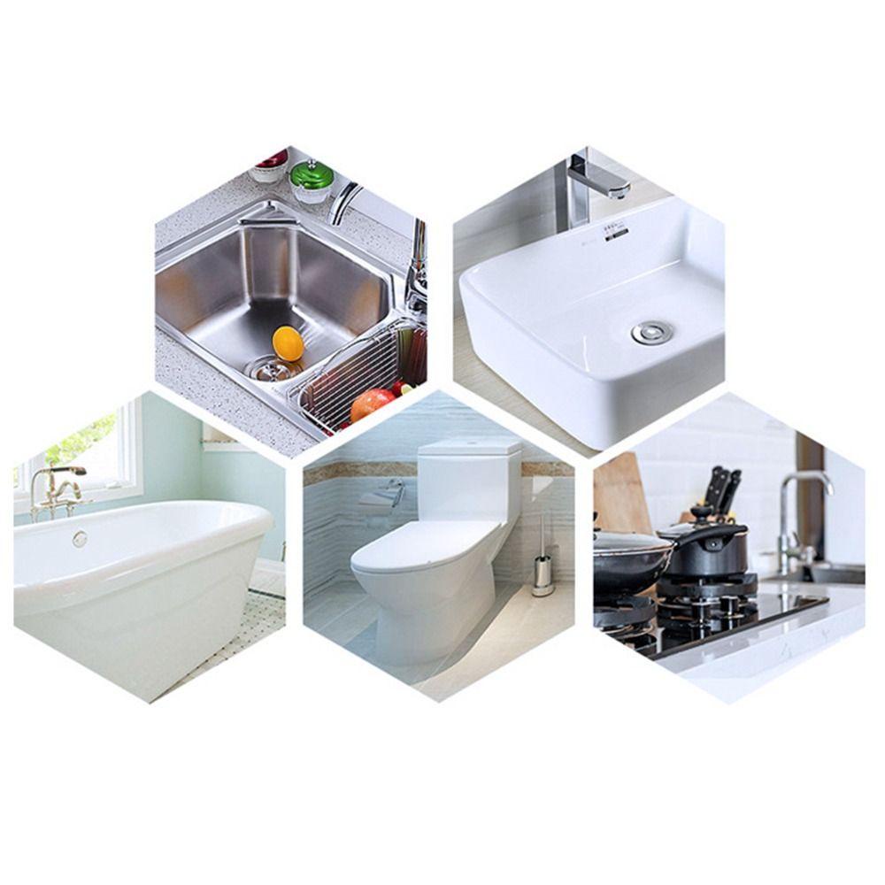 BEAUTY Bộ 2 Cuộn Băng Keo PVC Trong Suốt Chống Thấm Nước 1.5 &quot;X 10.5Ft Tiện Dụng Cho Nhà Vệ Sinh