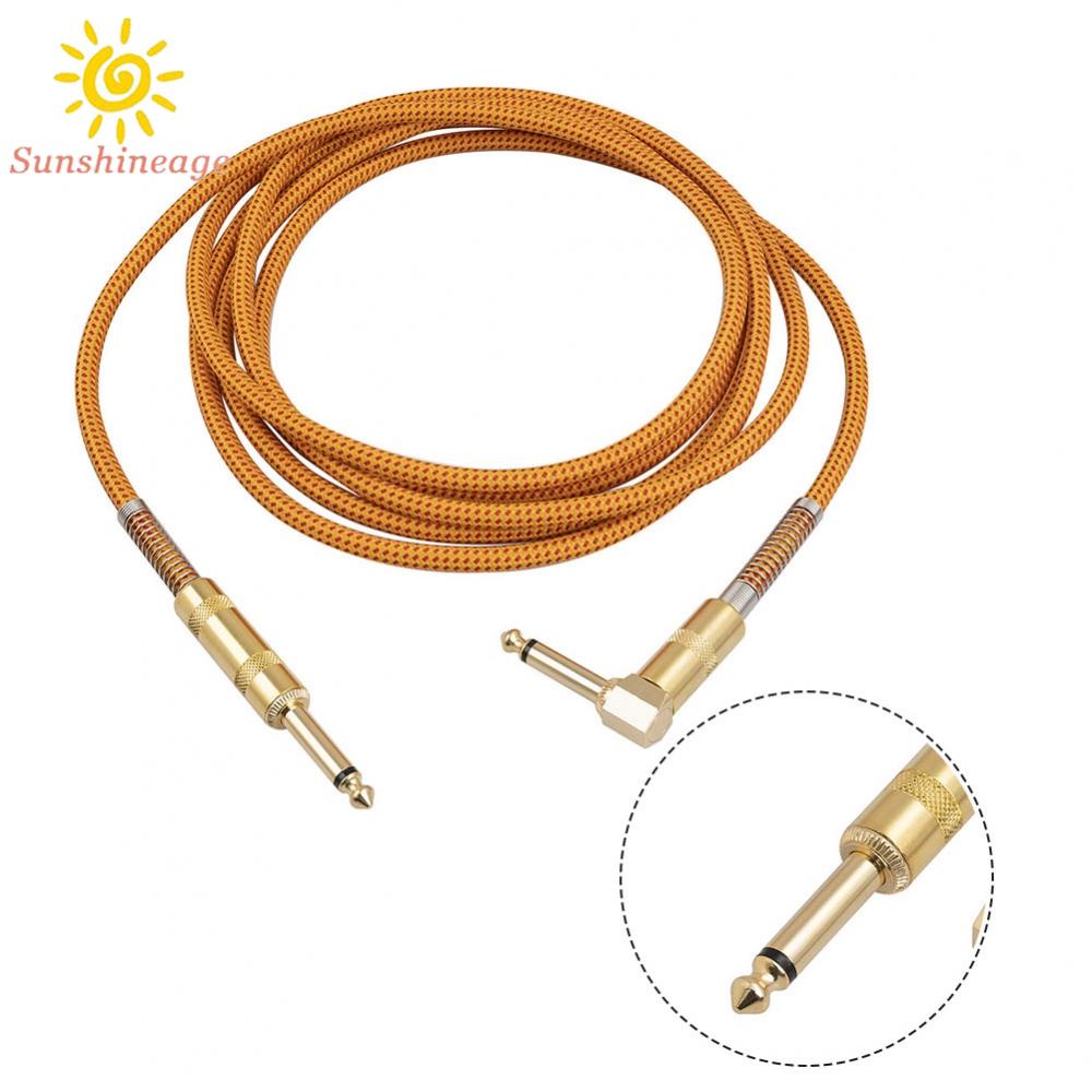 Dây Cáp Kết Nối Đàn Guitar Điện 10 Feet 6.35mm 1 / 4 Inch