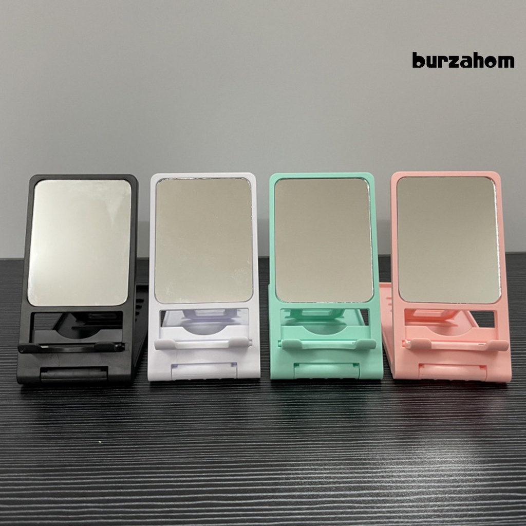 Giá Đỡ Điện Thoại / Máy Tính Bảng Có Gương Soi Có Thể Điều Chỉnh Góc