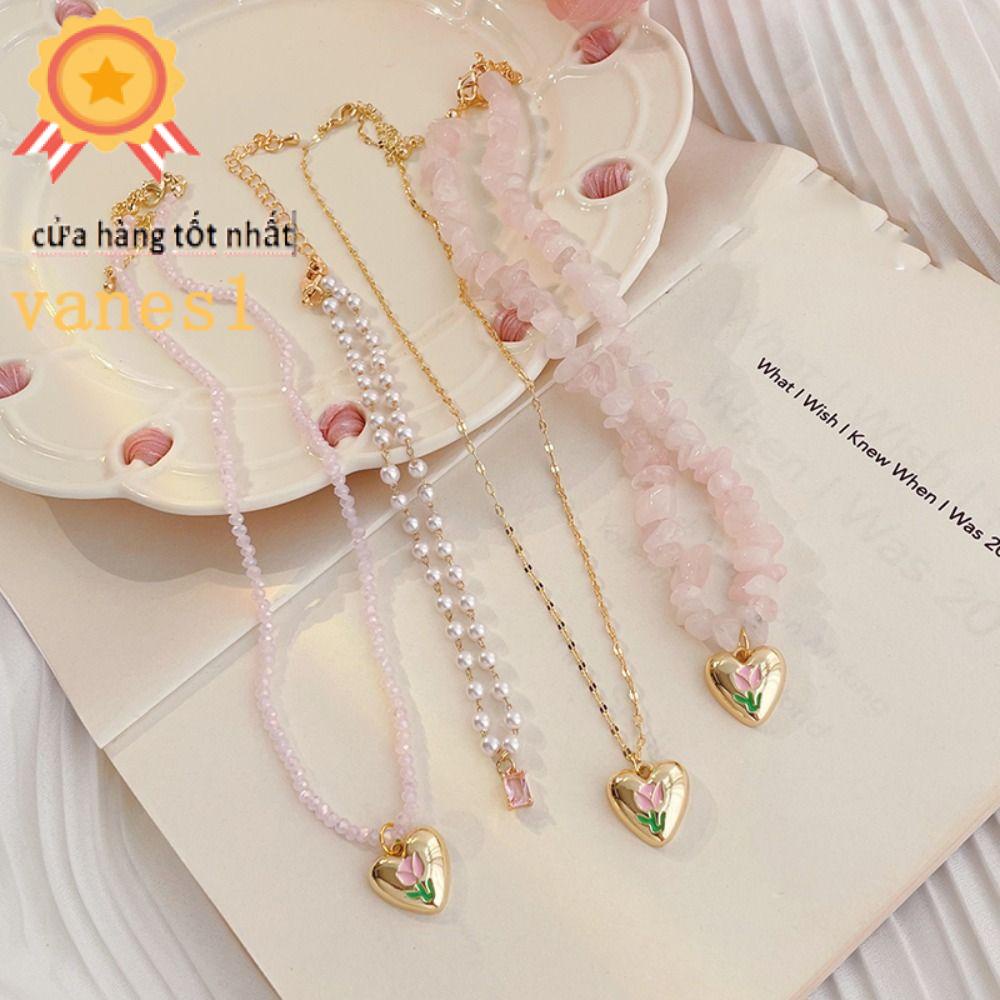 1 Vòng cổ Mặt Hình Trái Tim Thời Trang Dành Cho Nữ