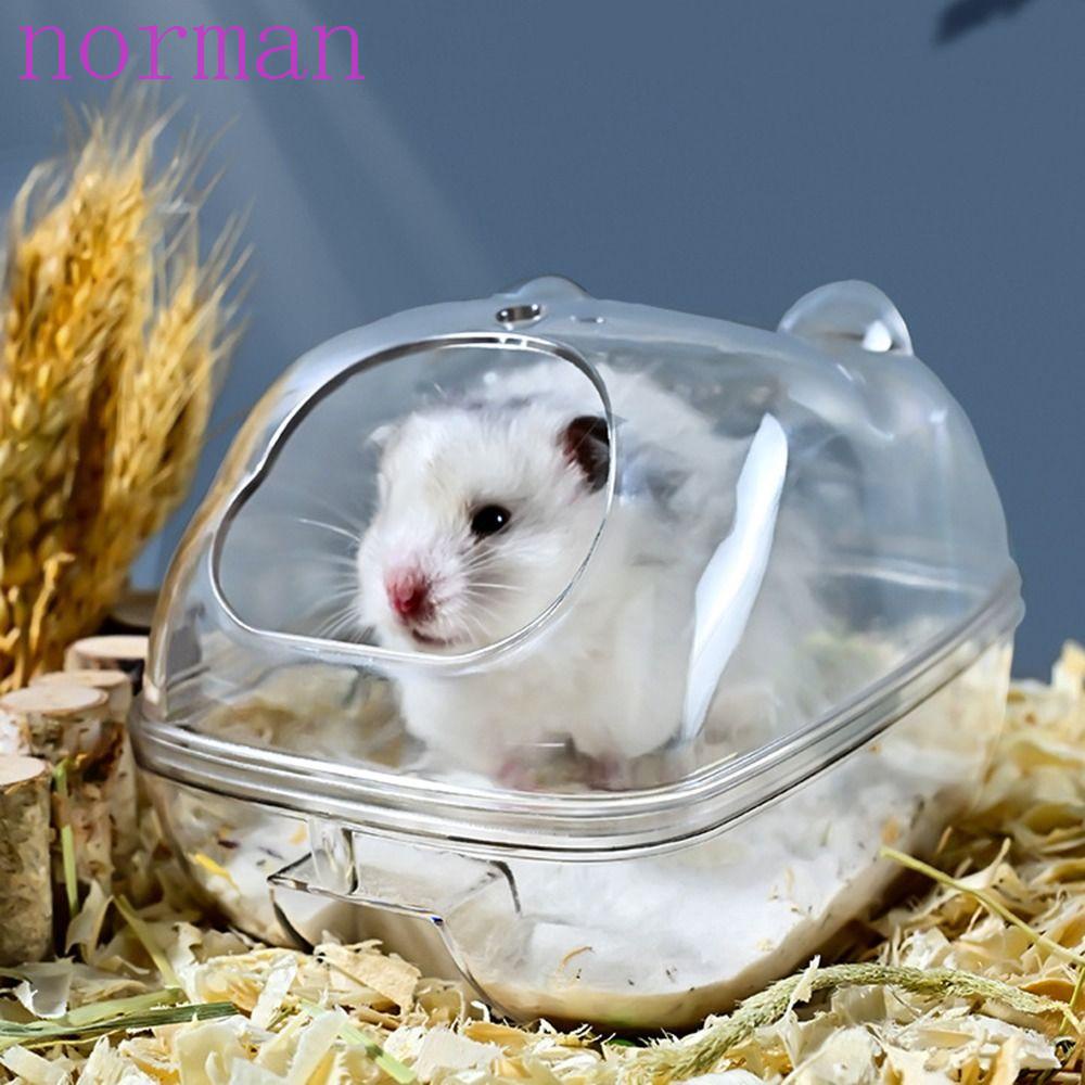 Bồn Tắm Cát Trong Suốt Siêu Bền Tiện Dụng Cho Hamster Chinchilla