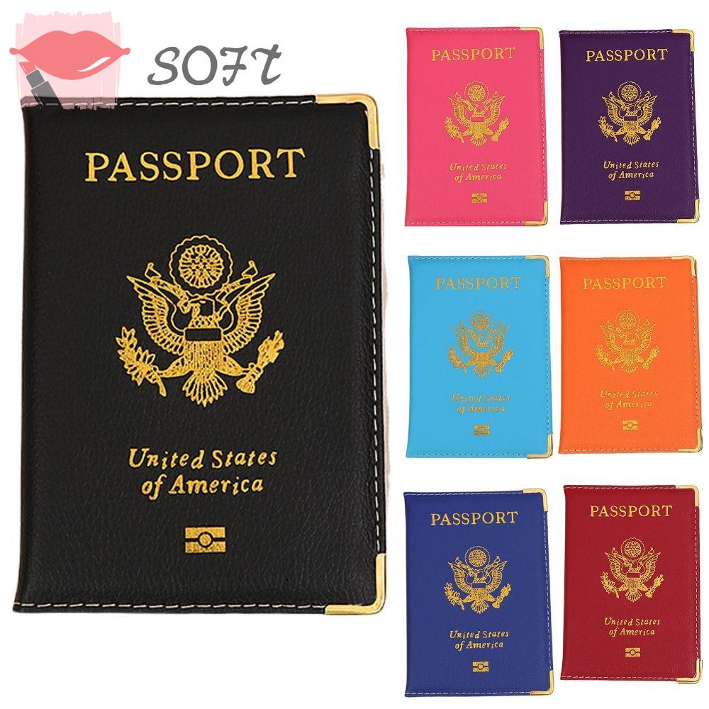 Vỏ Bọc Hộ Chiếu In Hình Hoa Kỳ Dễ Thương Cho Nữ