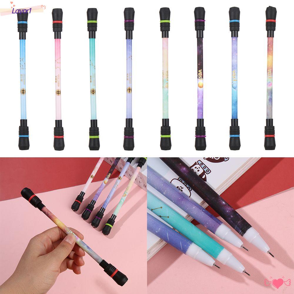 Bút Mực Gel Chống Trượt Trang Trí Bầu Trời Sao Xoay Được 1 Cái
