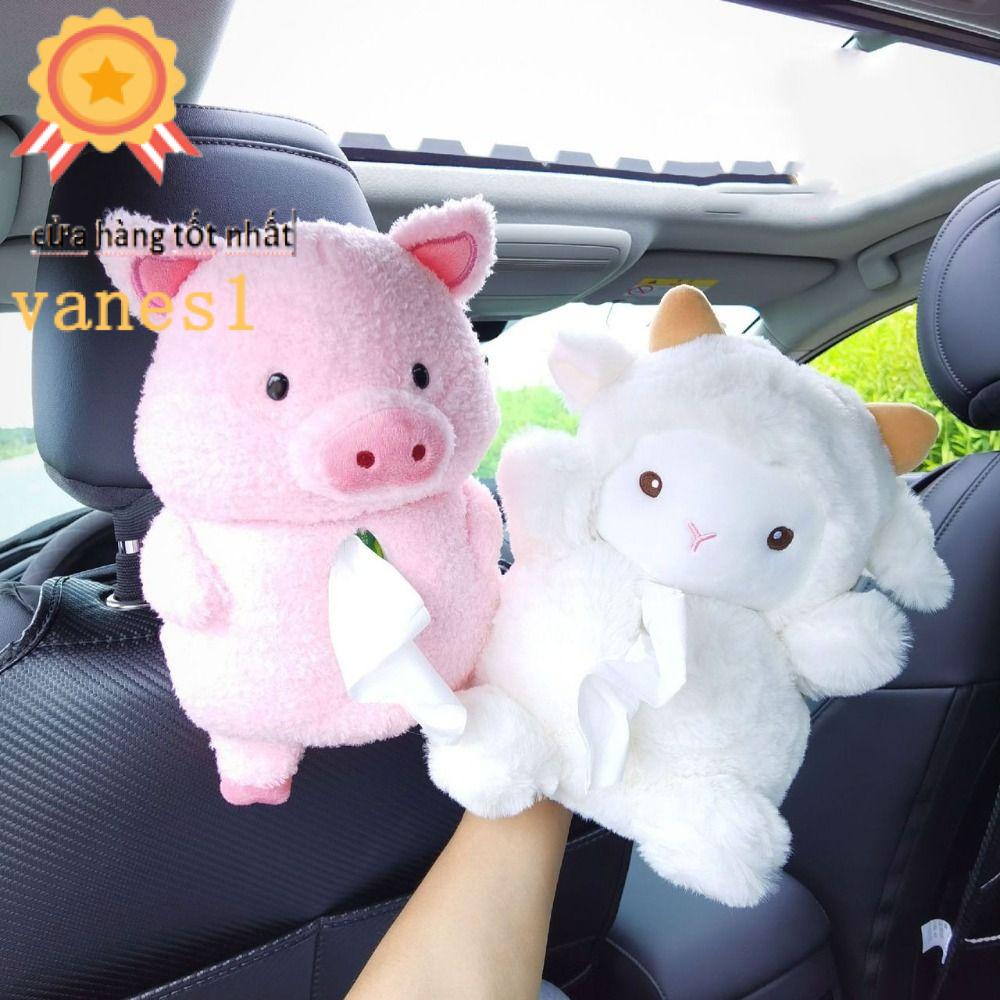 1 Hộp Đựng Khăn Giấy Tự Động Thông Dụng Cho Xe Hơi VANES1