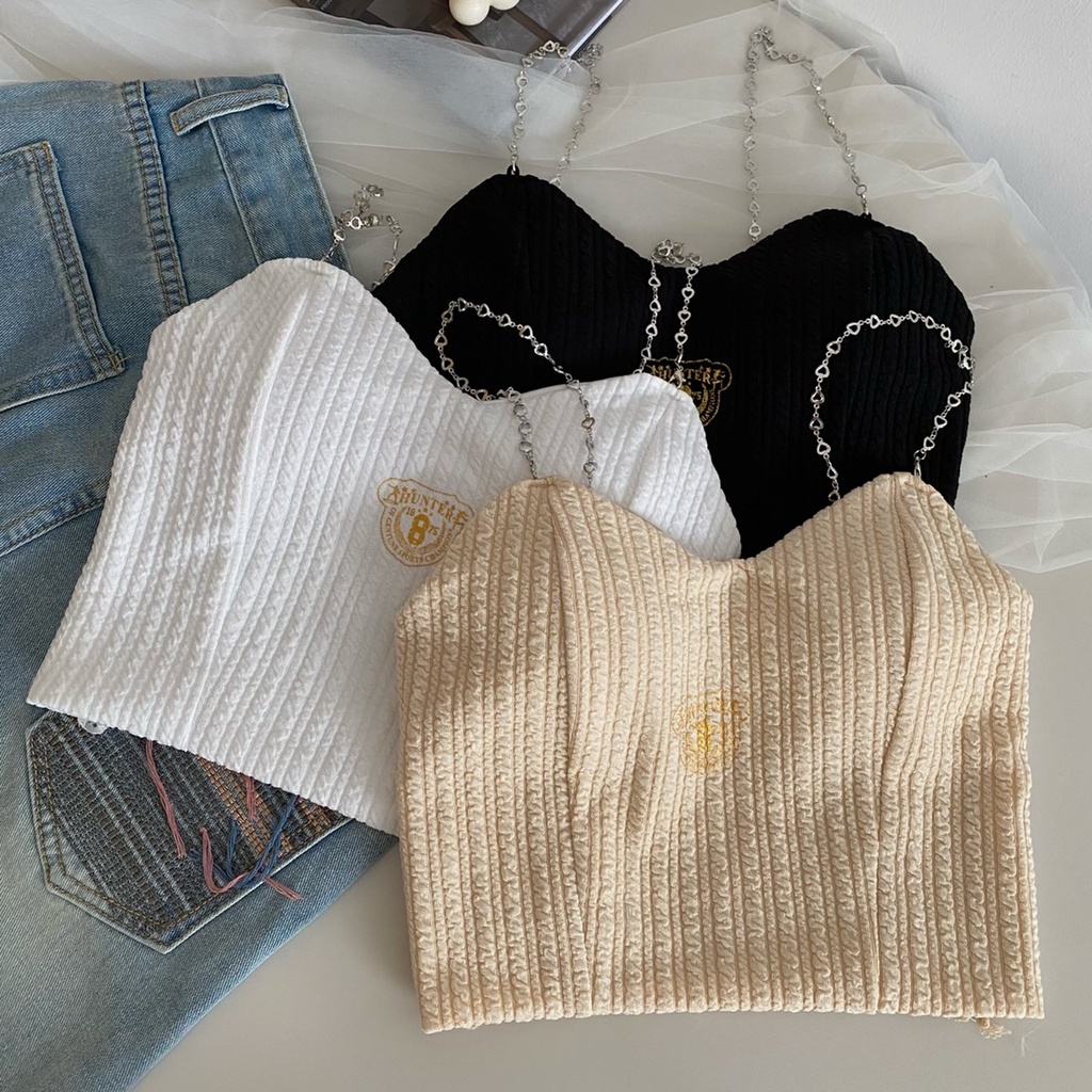 NZN Camelier Áo Sát Nách Có Đệm Ngực Cỡ Nhỏ