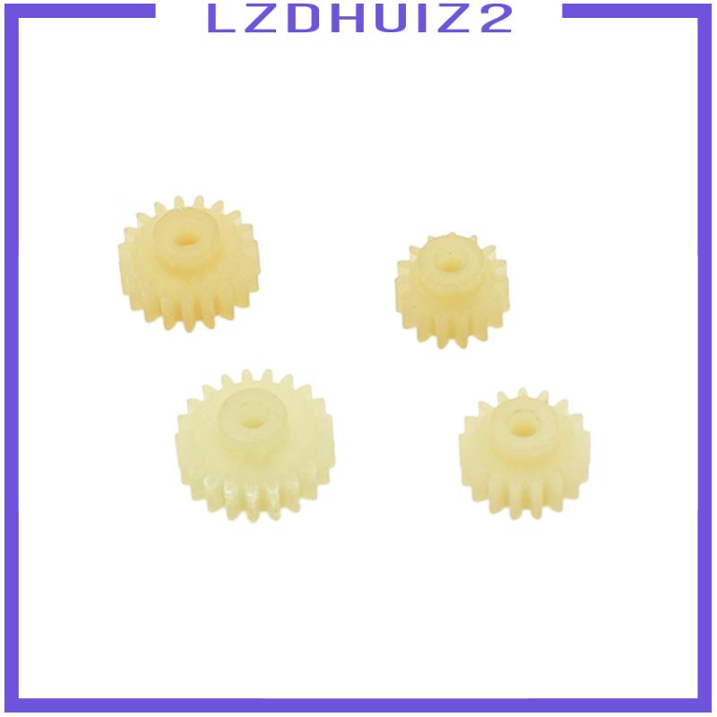 Set 4 Bánh Răng Động Cơ Pinion Cho Xe Hơi Điều Khiển Từ Xa Wltoys 284161 Mô Hình Xe Địa Hình Tỉ Lệ 1 / 28