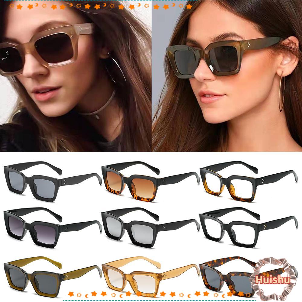 Kính Mát Oversized Phong Cách Vintage Thời Trang Cho Nữ