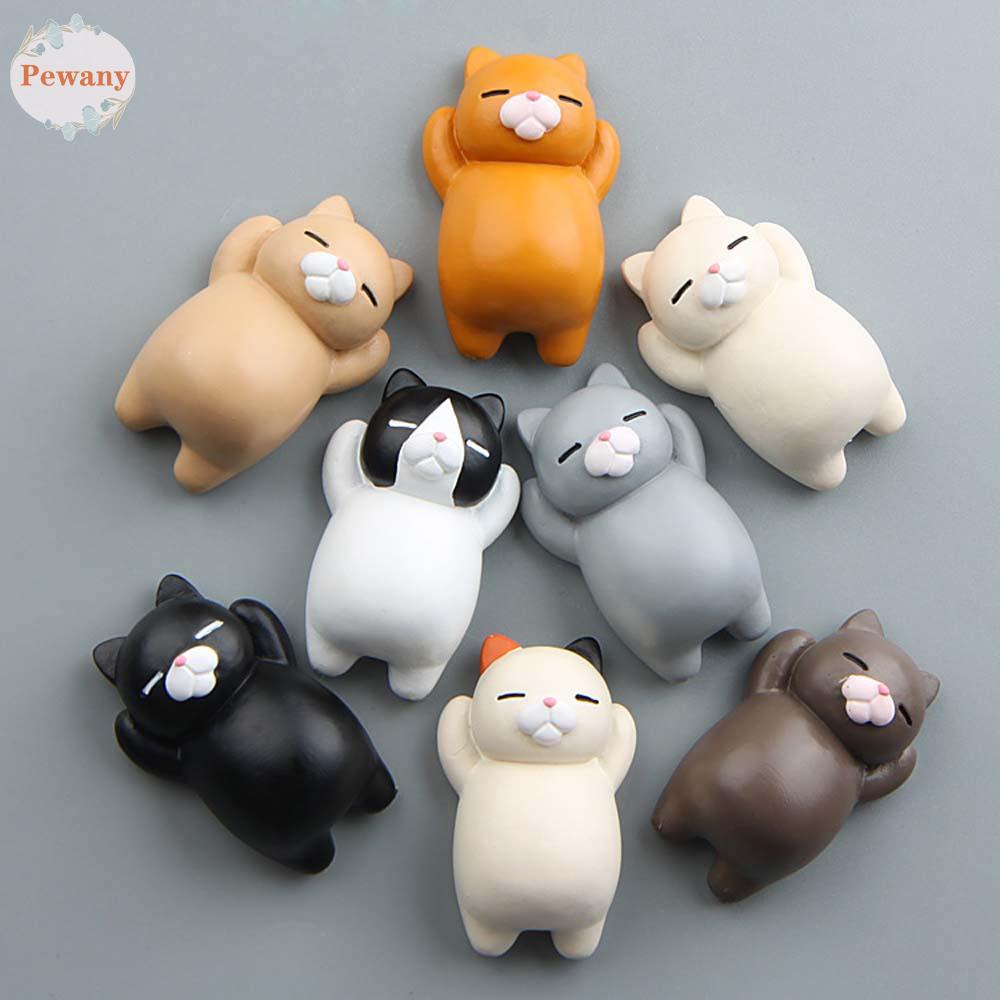 Tủ Lạnh PEWANY PEWANY. 1 Tấm Giấy Dán Thông Điệp Hình Mèo Hoạt Hình 3D