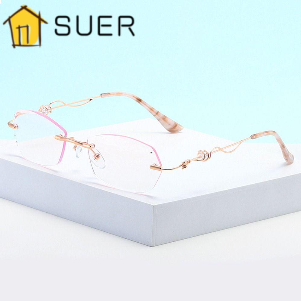Kính Đọc Sách Chống Ánh Sáng Xanh Thiết Kế Đơn Giản Cho Nữ