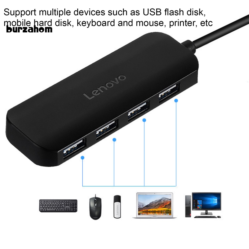 Bộ Chia 4 Cổng USB 3.0 Tốc Độ Cao Cho Máy Tính