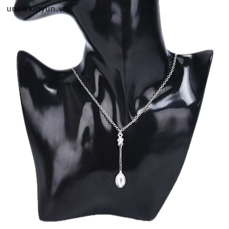 Vòng cổ Hợp Kim Mặt Hình Muỗng Trà / Vương Miện Độc Đáo Thời Trang Cho Nữ