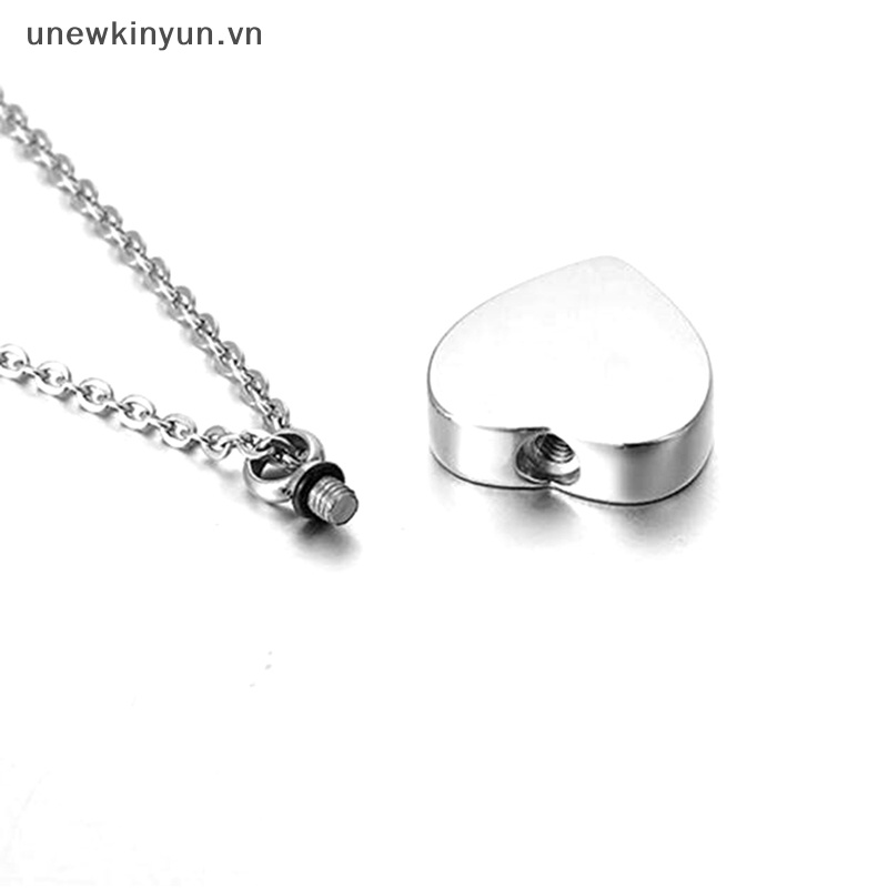 Vòng cổ Khắc Chữ Keepake Urn Rose Forever In My Heart Thời Trang