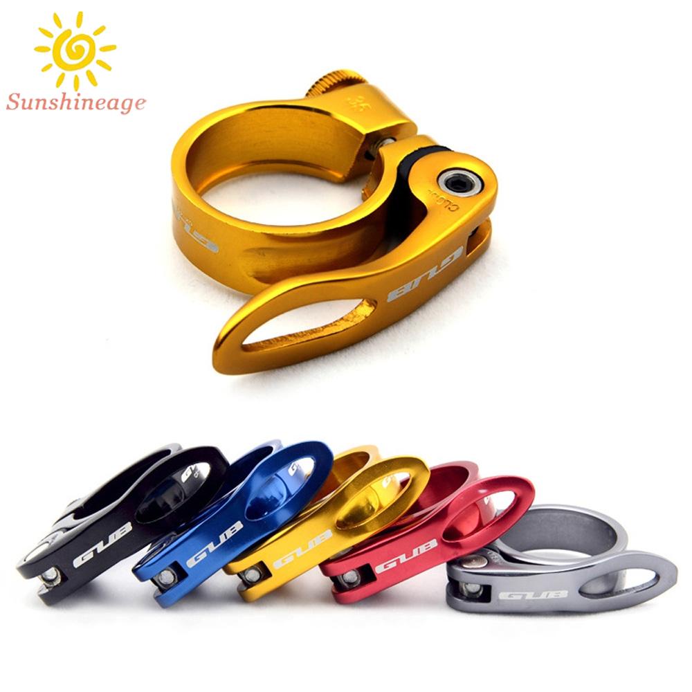 1 Kẹp Cốt Yên Xe Đạp 31.8 / 34.9mm Bằng Hợp Kim Nhôm