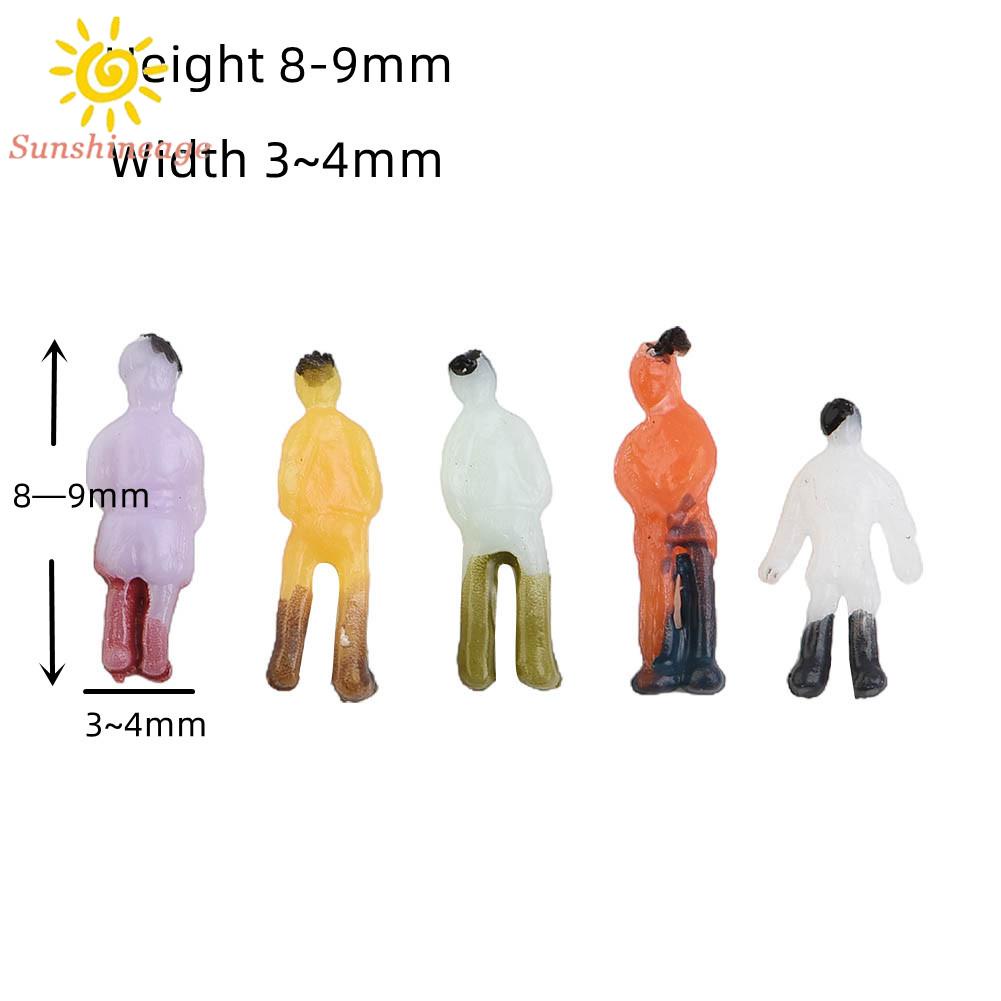 Set 200 Mô Hình Người Đang Ngồi Trang Trí