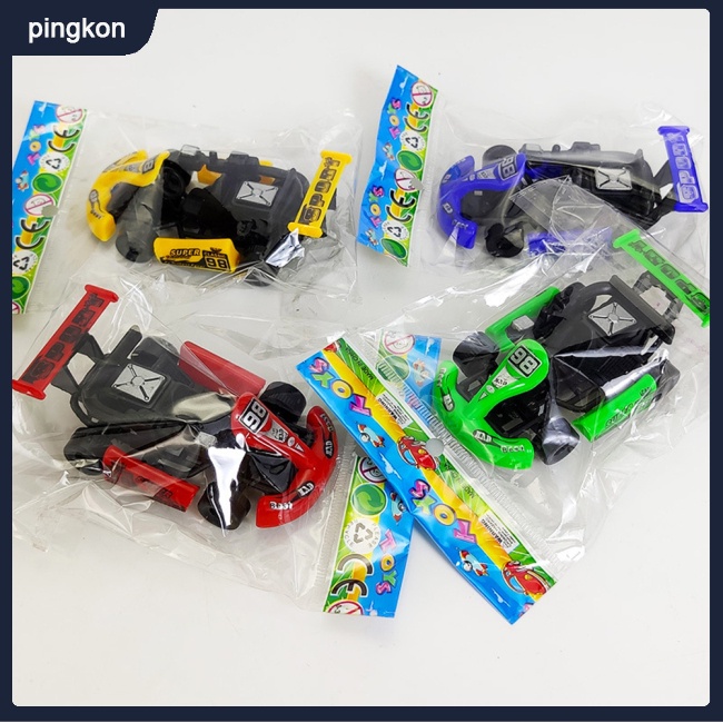 Mô Hình Xe Đua Đồ Chơi Nhiều Màu Sắc Họa Tiết Hoạt Hình Cho Bé