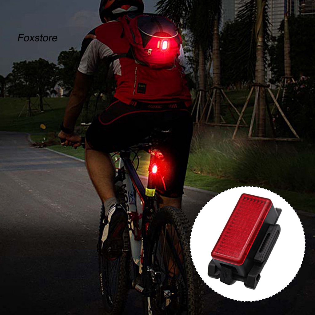 1 Bộ Đèn Đuôi Xe Đạp Có Kẹp Cố Định Chống Rỉ Sét Đa Năng