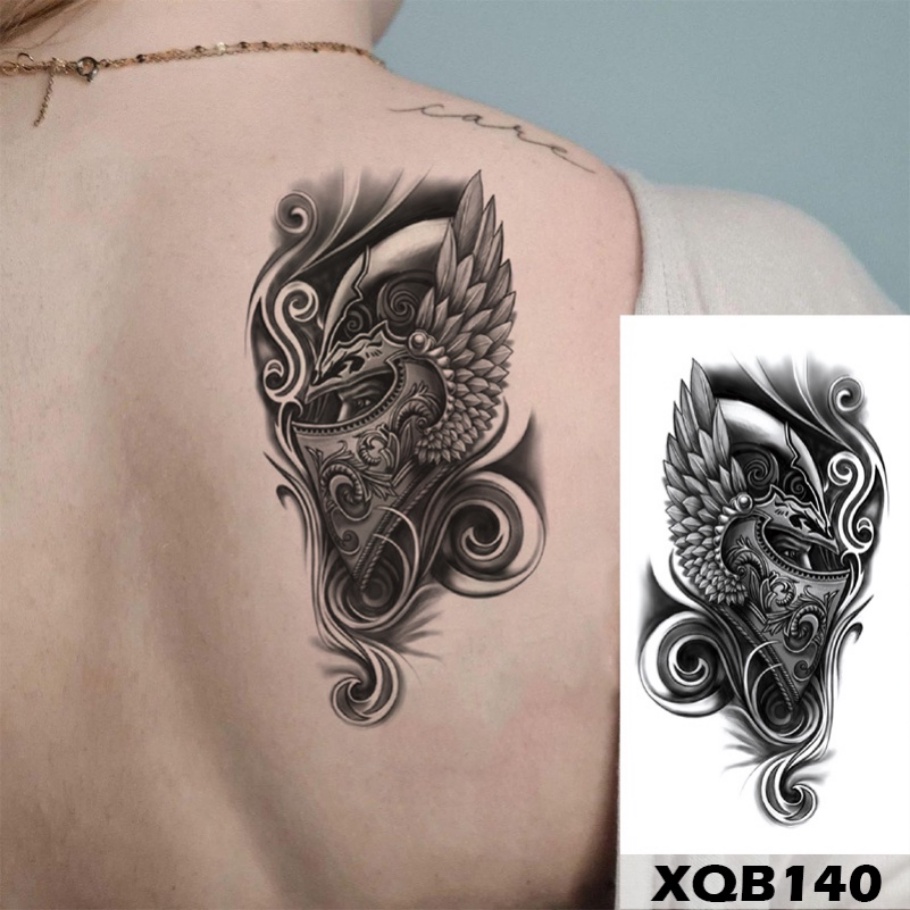 Hình Xăm Dán Tạm Thời Chống Thấm Nước Cá Tính Cho Nam Và Nữ