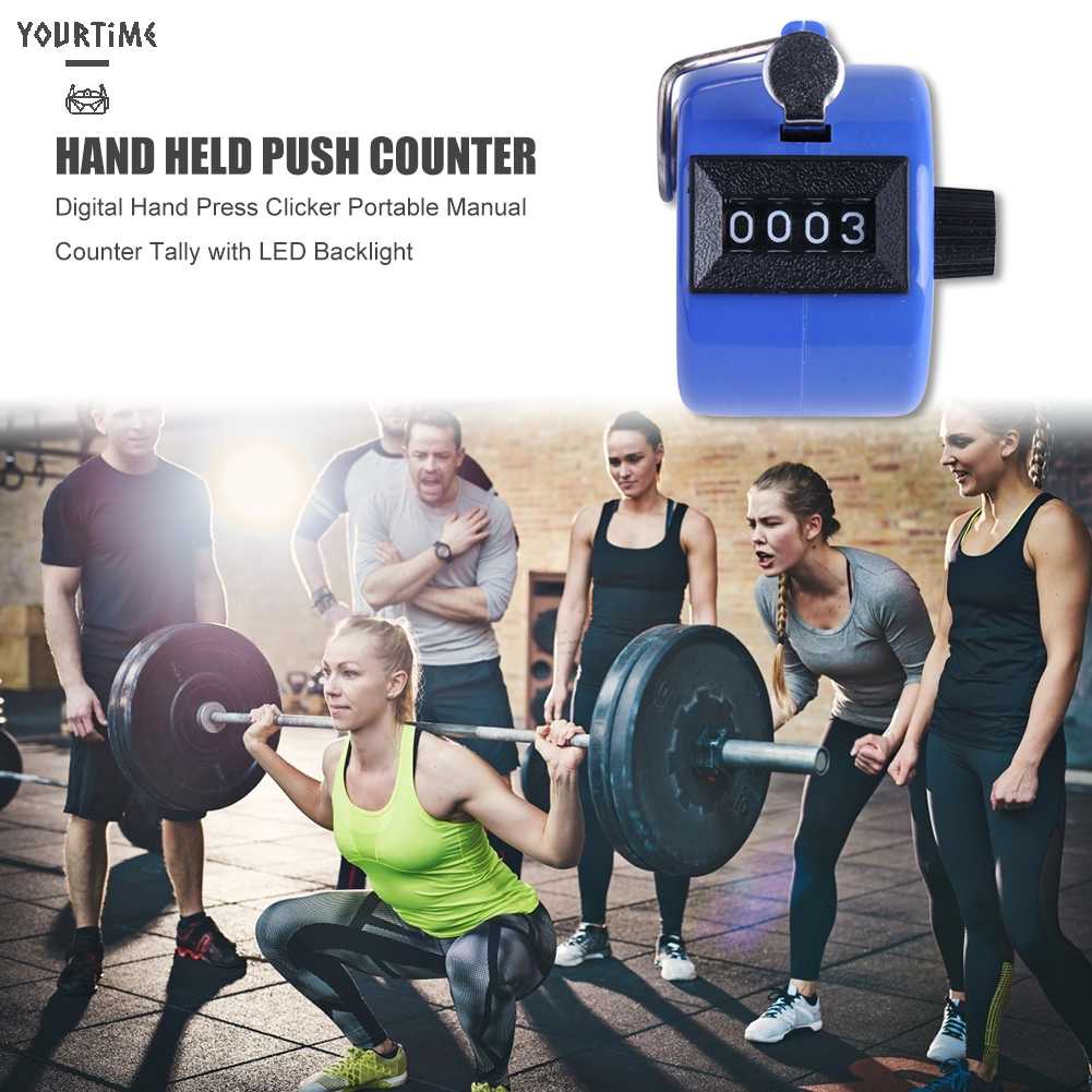 Máy Đếm Cầm Tay Kỹ Thuật Số Có Đèn Nền LED