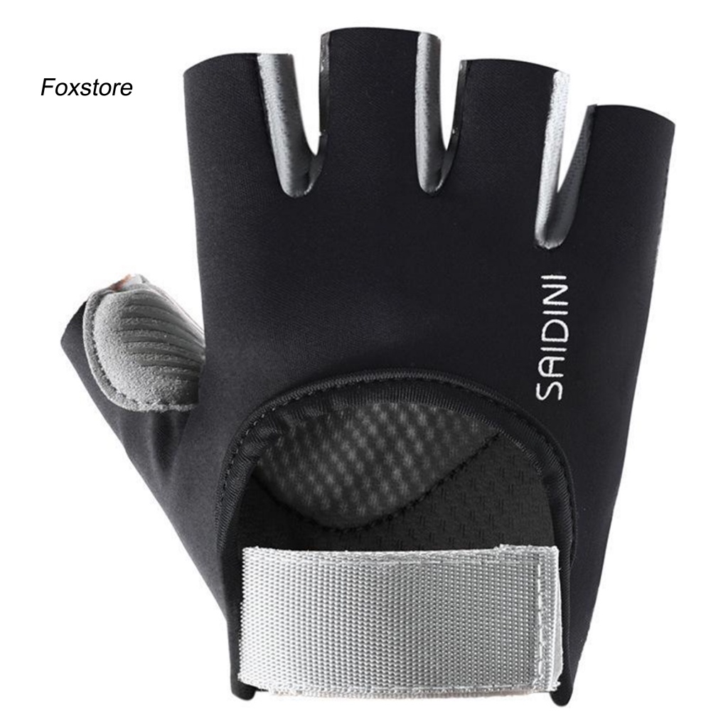 1 Đôi Găng Tay Thể Thao Hở Ngón Chống Trượt Cho Nam Nữ