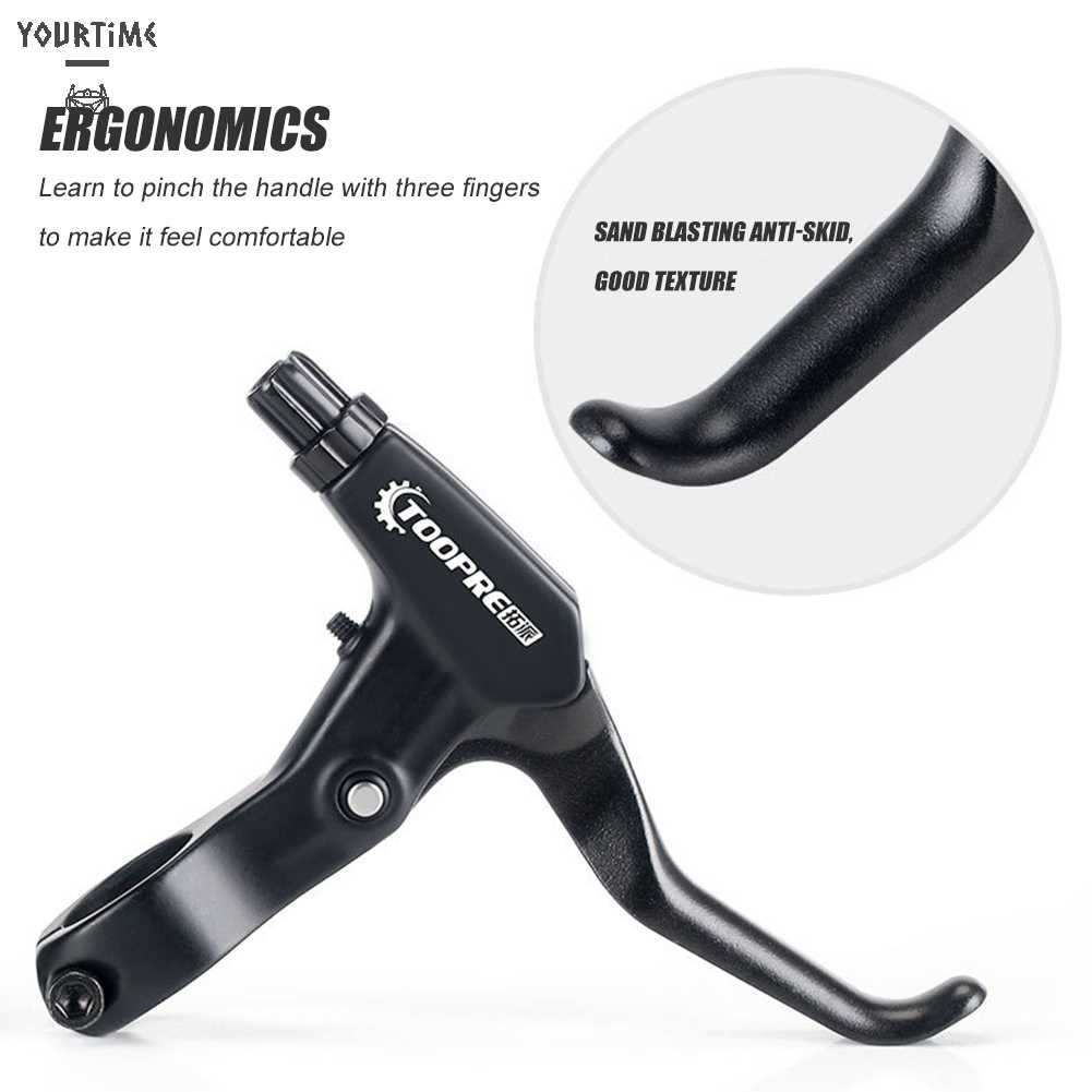 Bộ Tay Thắng 3 Ngón Bằng Nhôm Cho Xe Đạp Leo Núi MTB