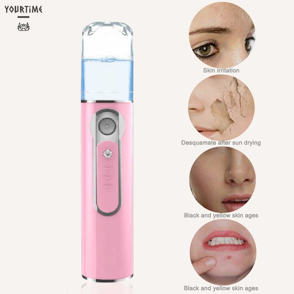 Máy Phun Sương Nano Cầm Tay Sạc USB Tiện Dụng