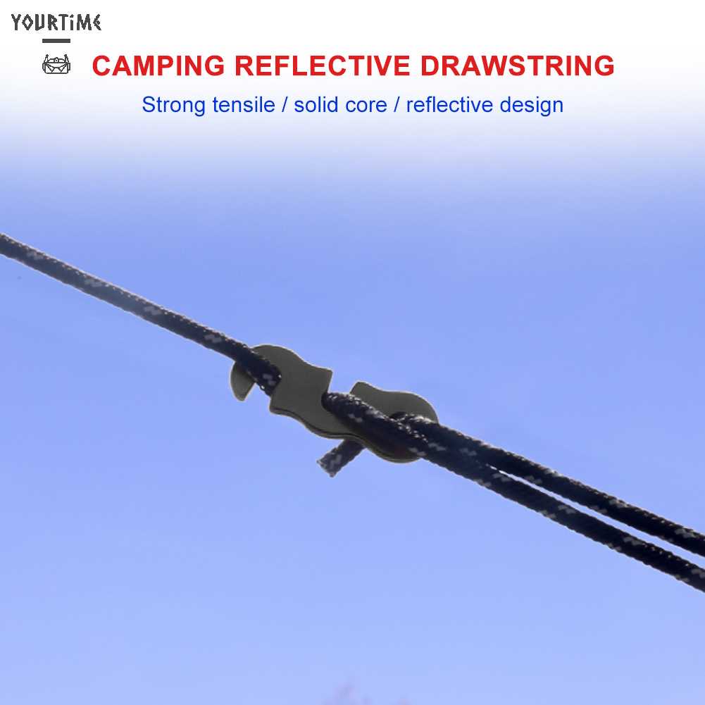 Set 4 Móc Khóa Dây Lều Cắm Trại Tiện Lợi