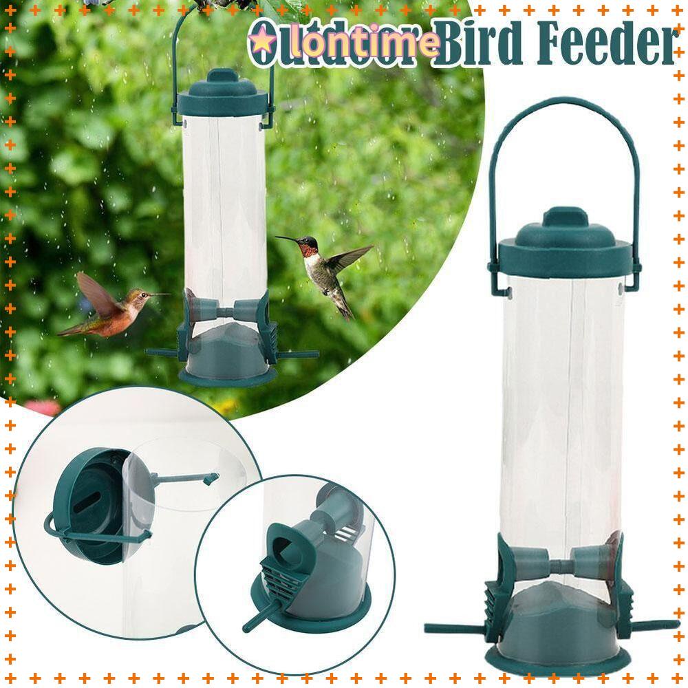 Dụng Cụ Cho Chim Ăn Nhiều Lỗ Treo Trang Trí Sân Vườn