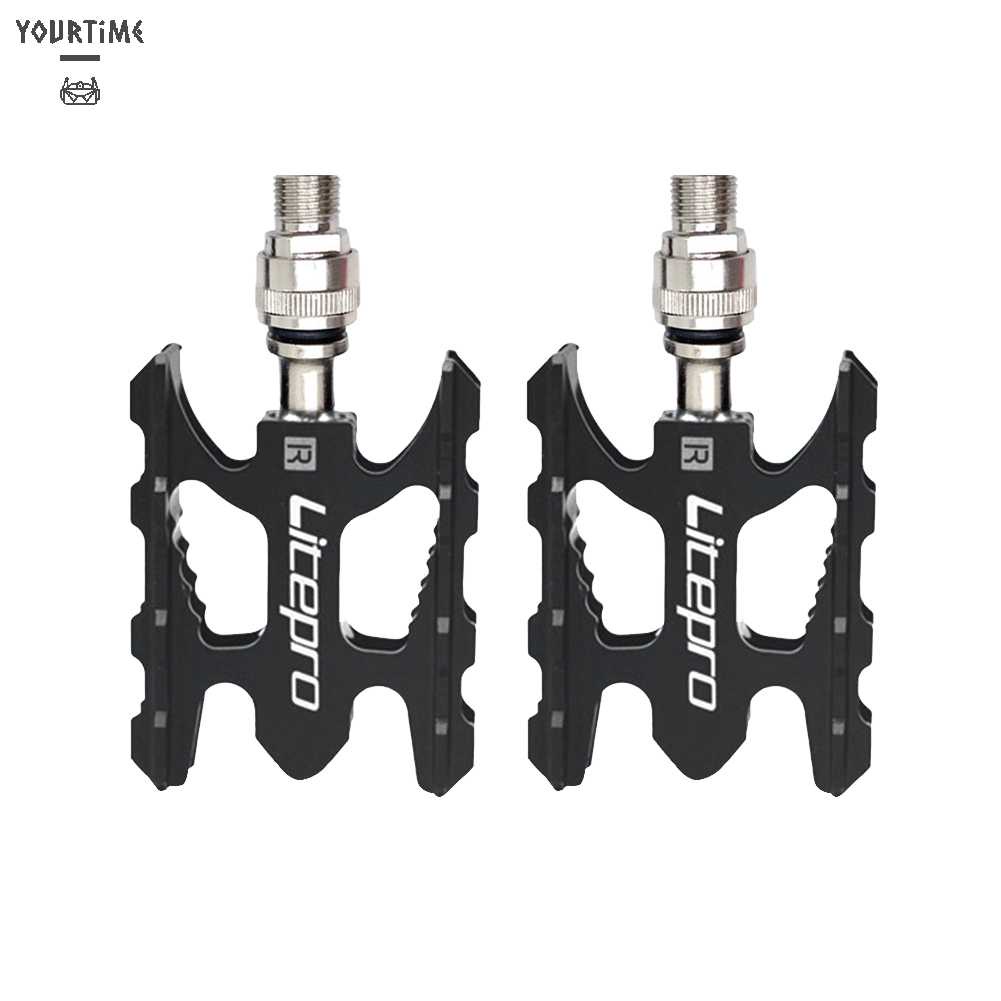 1 Cặp Bàn Đạp Xe Đạp Leo Núi Gấp Gọn Tiện Lợi