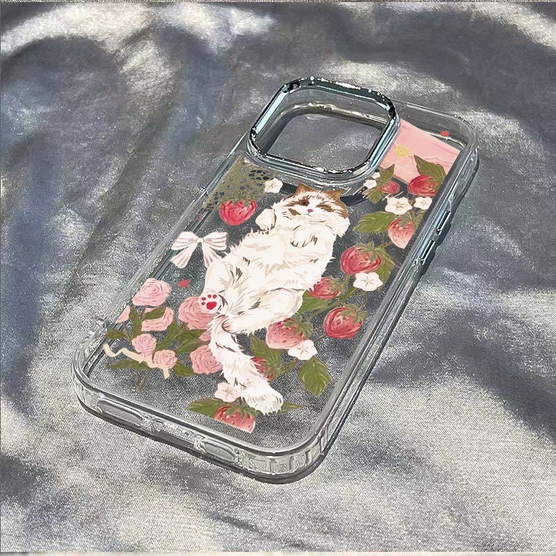 ✅Ốp Điện Thoại Dẻo Họa Tiết Phong Bì Đơn Giản Chống Sốc Cho Iphone 8 14pro13max / 711 12Plus RH9Y