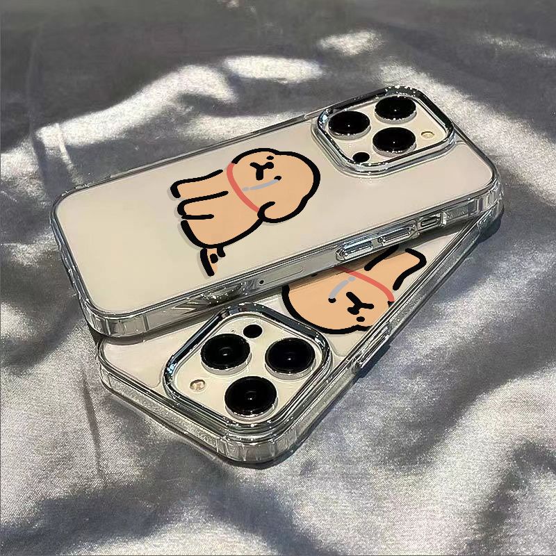 ✅Ốp Điện Thoại Mềm Chống Sốc In Hình Chú Cún Vàng Cho Iphone 12 14pro1311 max 0FJG