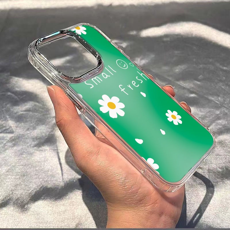✅Ốp Điện Thoại Mềm Chống Sốc Họa Tiết Hoa Cúc Cho Iphone 14Pro Plus 12 Max 87 1311 5WDK