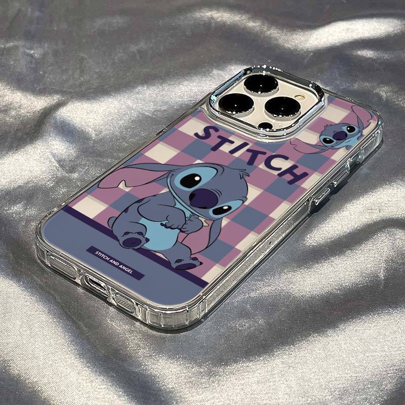 ✅Ốp Điện Thoại Mềm Chống Sốc Hình Stitch Cho iPhone12xsins Style 714pro13 8 Simple 11 Apple / max