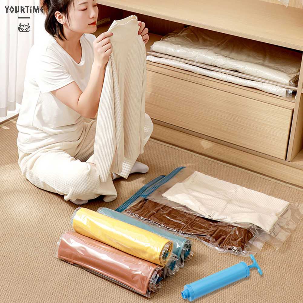 Bộ 6 Túi Đựng Quần Áo Chống Bụi Tiện Lợi Khi Đi Du Lịch