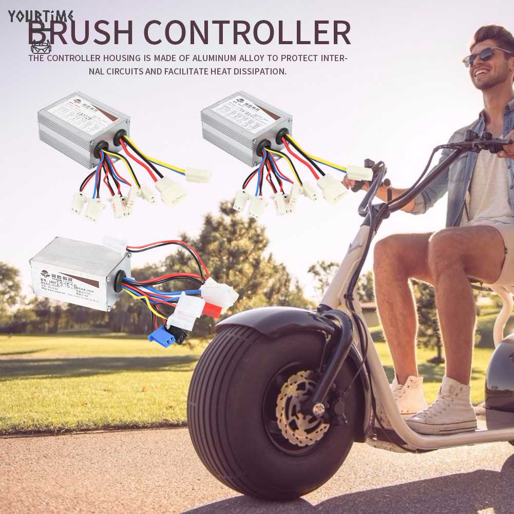 Hộp Điều Khiển Tốc Độ Động Cơ Chổi Than Cho Xe Ba Bánh Điện