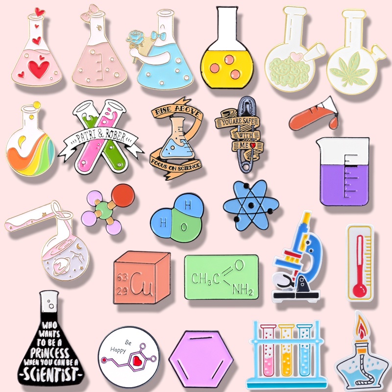 Ghim Cài Áo Công Thức Hóa Học 48 Kiểu Dáng Làm Quà Tặng Cho Bạn Bè Bán Sỉ