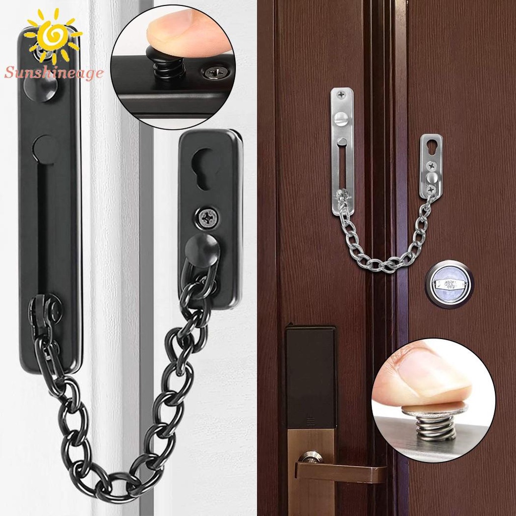 Ốc Khóa Cửa An Toàn Mạ Niken Tiện Dụng Cho Gia Đình