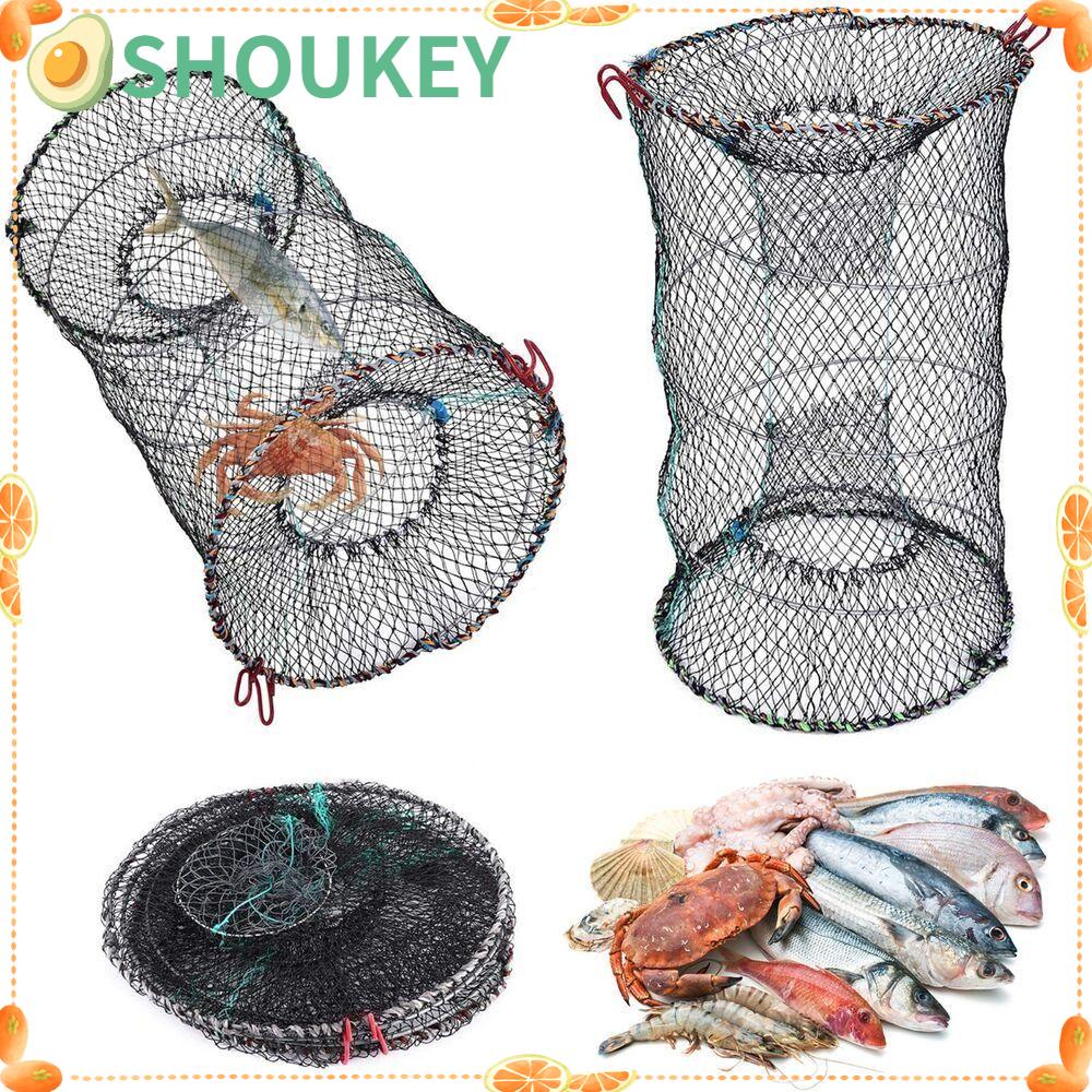 Vợt Lưới Đánh Bắt Cá Tôm Cua Cá Tự Động Ném Tay SHOUKEY