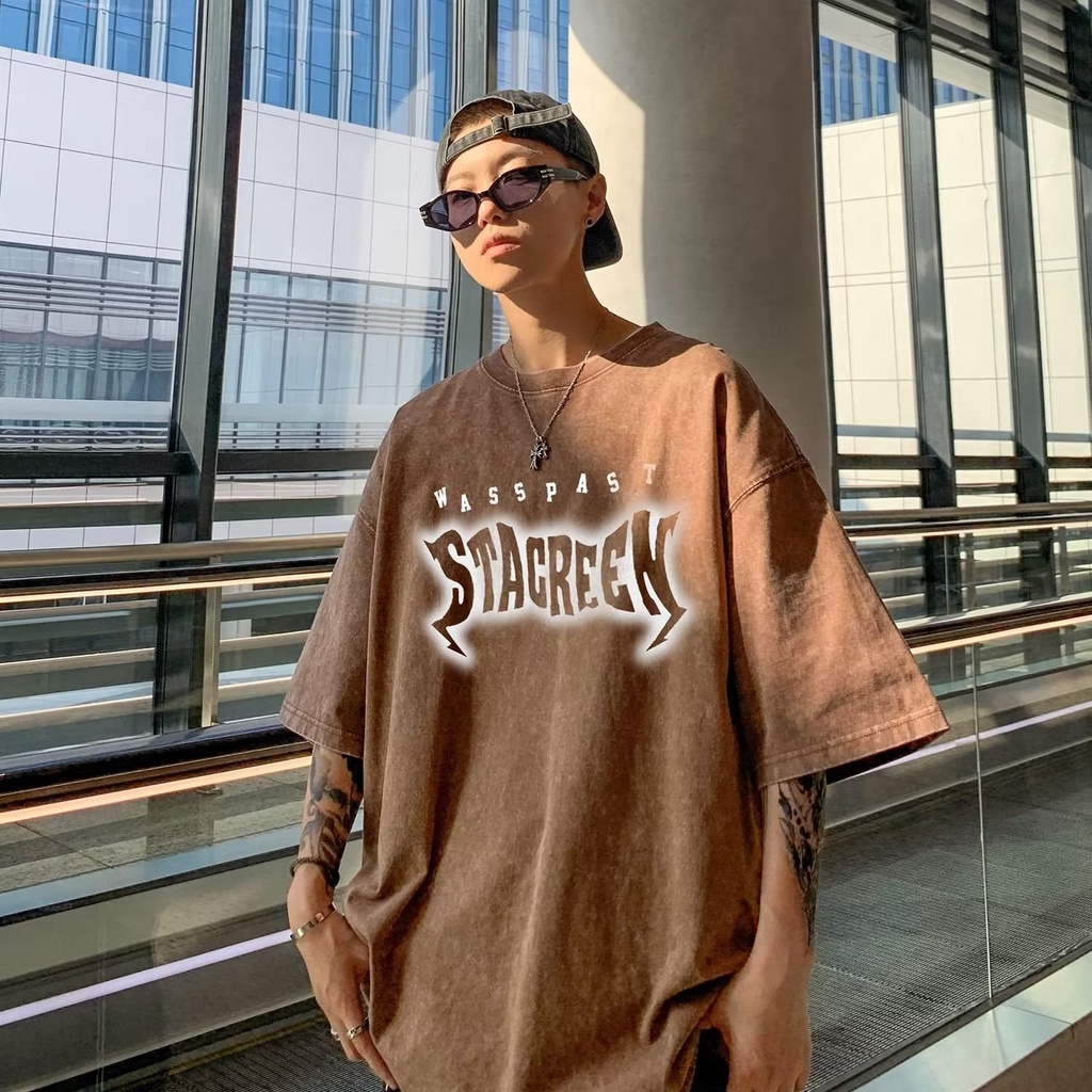 Bộ Đồ Thể Thao Ngắn Tay Dáng Rộng Thời Trang Mùa Hè Giản Dị Dành Cho Nam