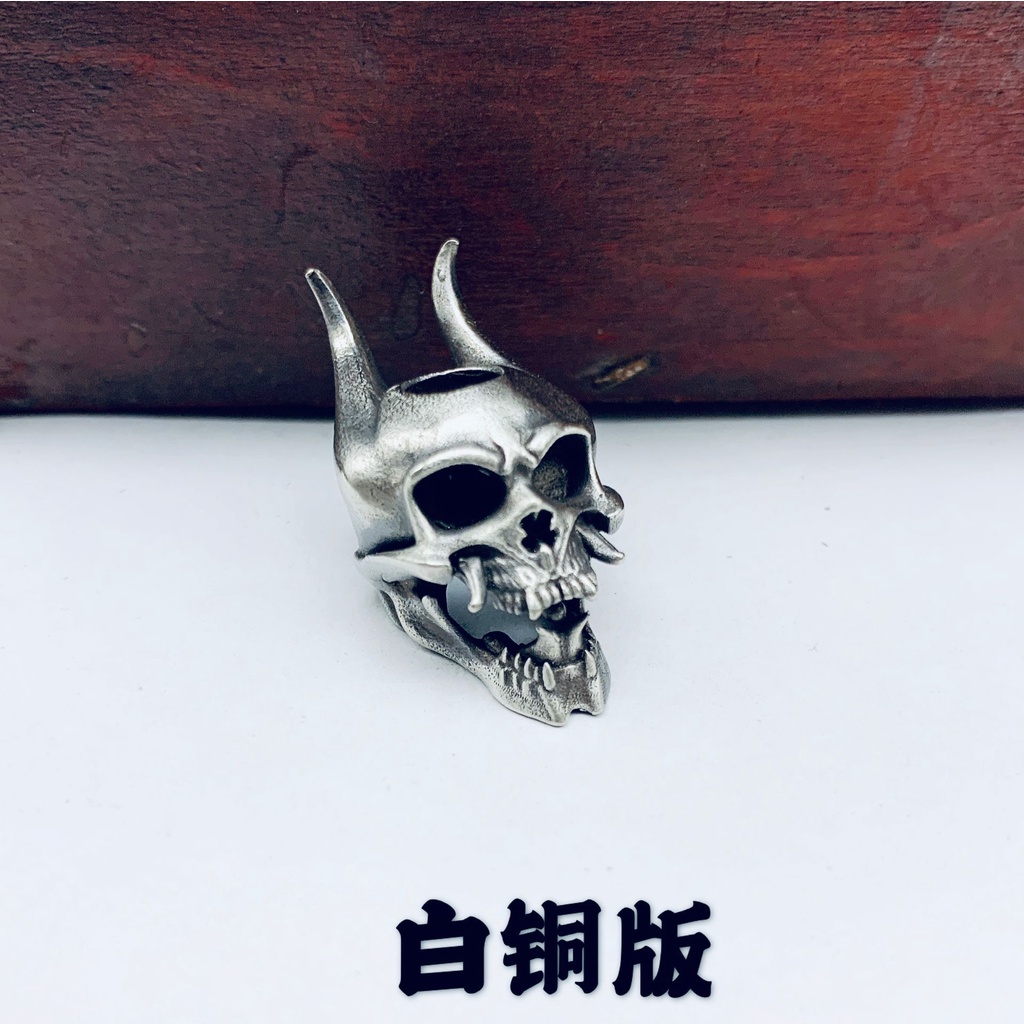 Ebay Phụ Kiện Sừng Đầu Lâu Satan Bằng Đồng Thau Diy