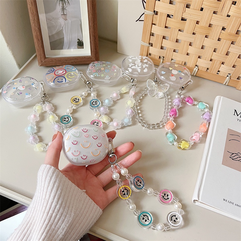 Cho Redmi Buds 4 Lite ốp tai ng Case Vỏ Bảo Vệ Hộp Sạc Tai Nghe Hình Vòng Tay Dễ Thương Ốp