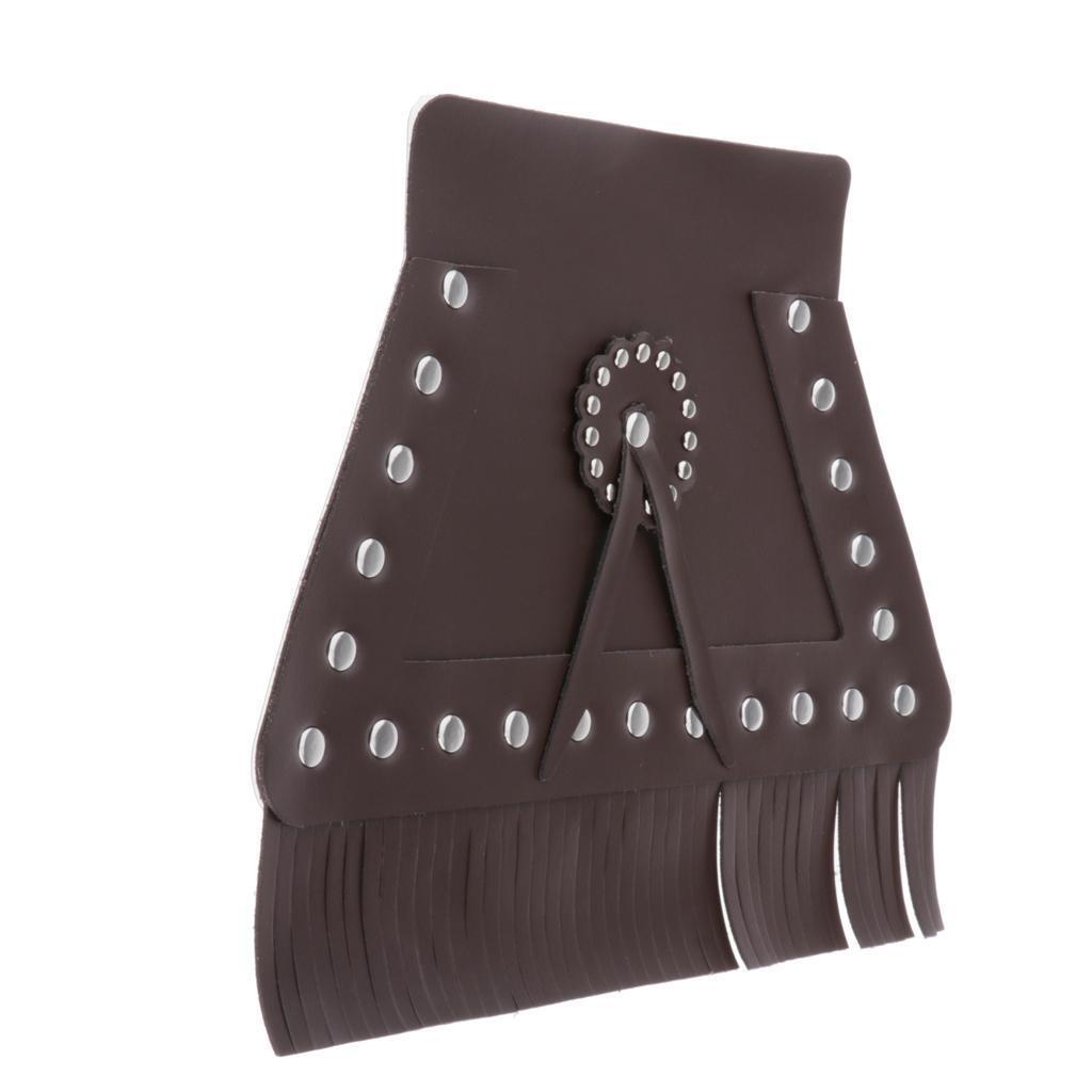 FENDER Tấm Chắn Bùn Phía Sau Bằng Chất Liệu Da Màu Nâu Phong Cách Cổ Điển Dành