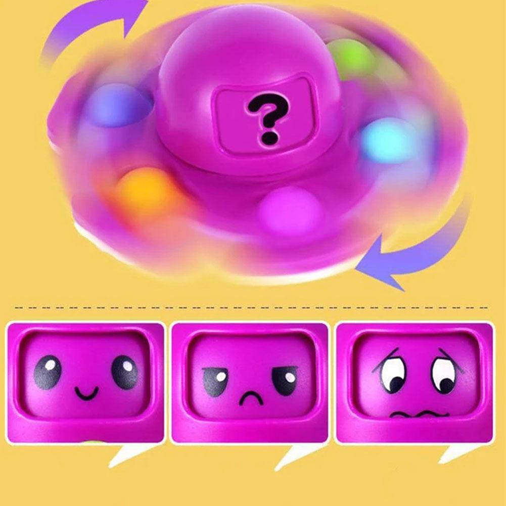 Con Quay Đồ Chơi Fidget Spinner ABS N2R4 HìNh MặT BạCh TuộT Dễ Thương