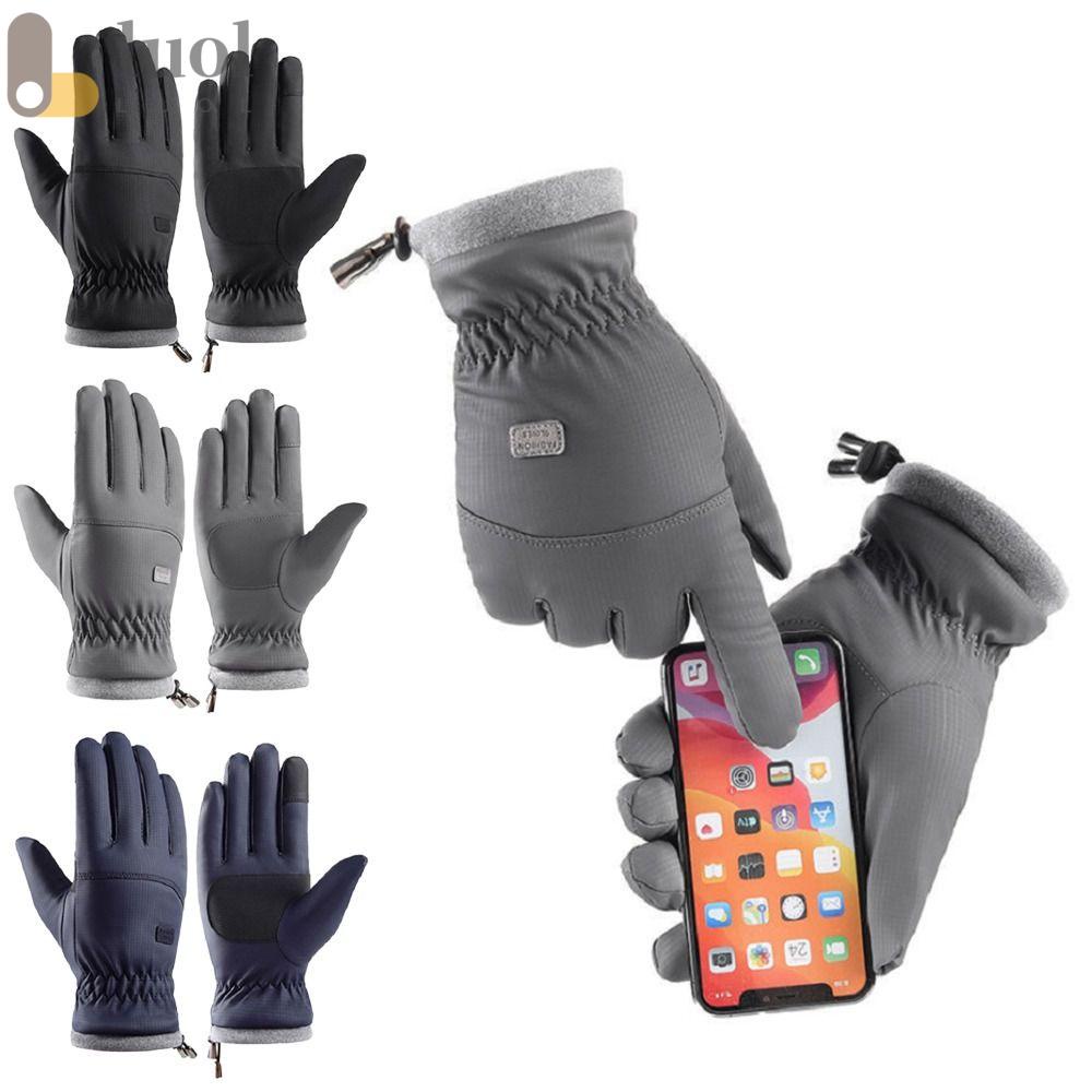 Găng Tay Lái Xe Lông Cừu Giữ Ấm Mùa Đông Cho Nam