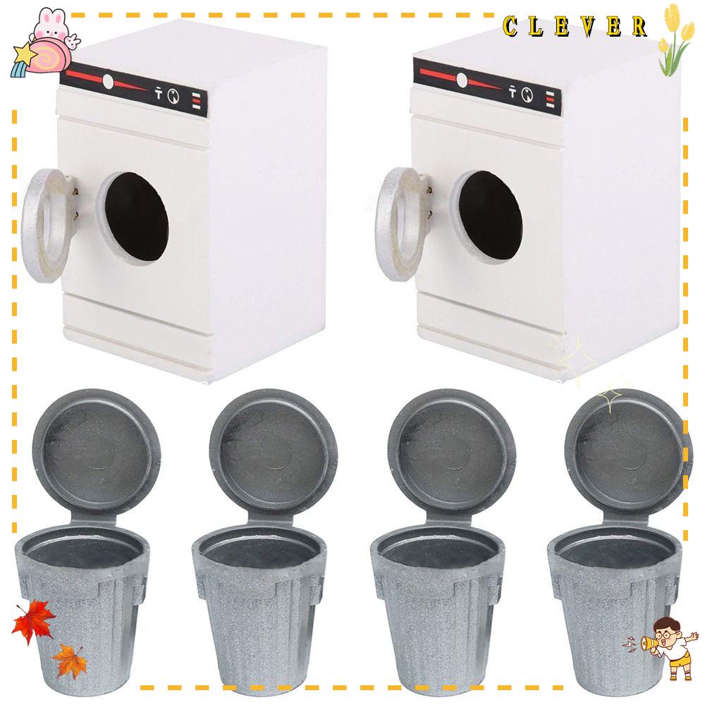 Thùng Rác Mini Trang Trí Nhà Búp Bê